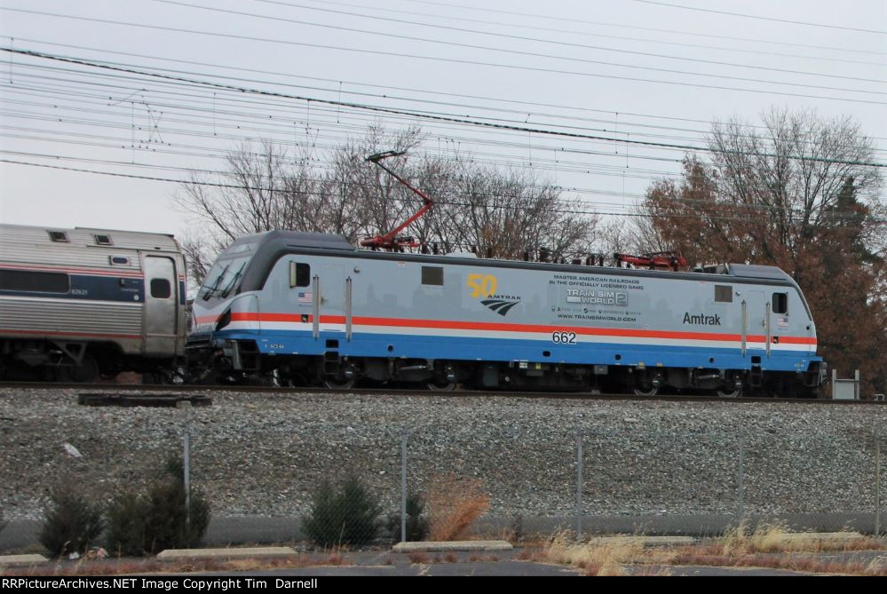 AMTK 662 on first run on train 176